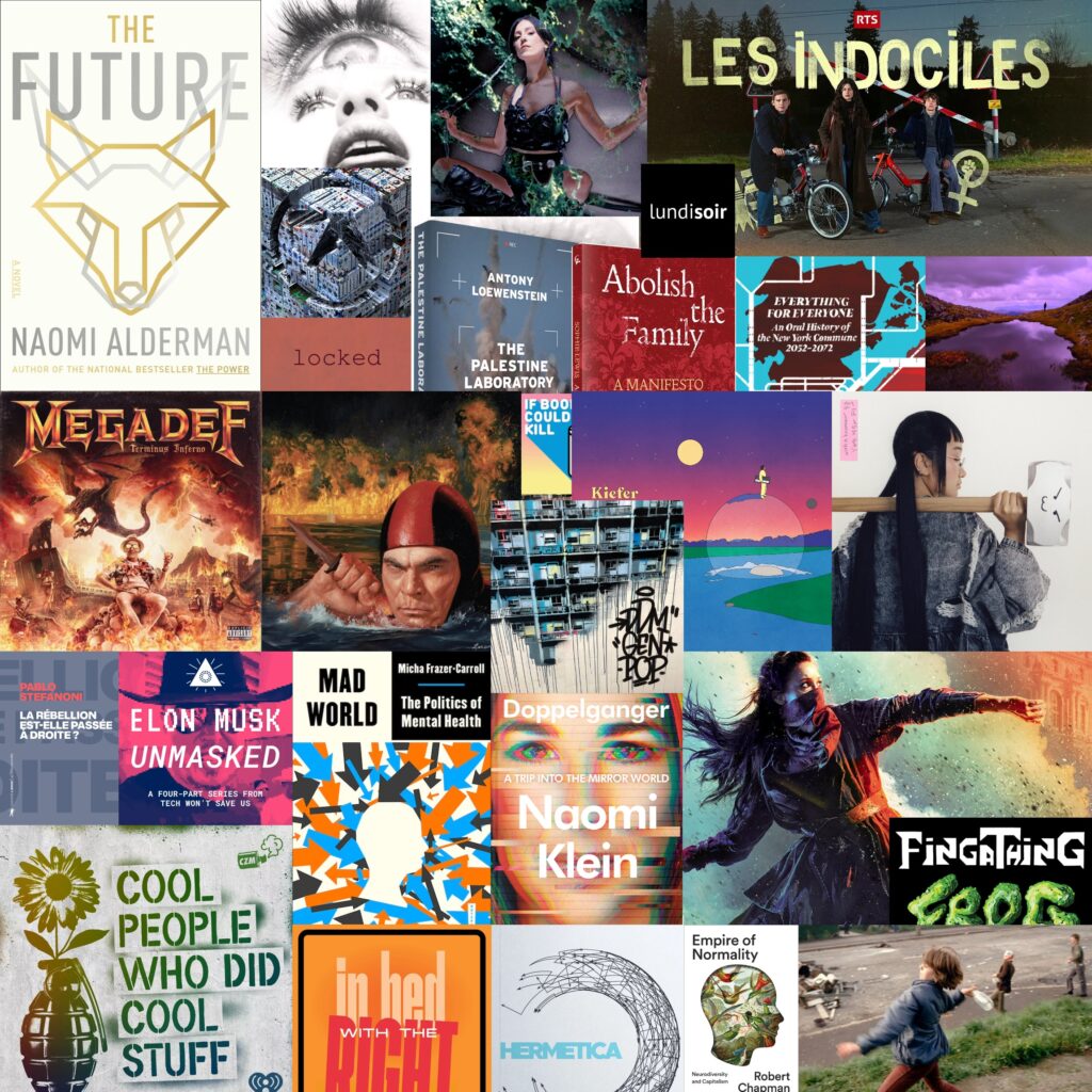 Best of 2023 collage showing most of the covers mentioned in the list