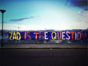 ZAD is the question - a graffiti